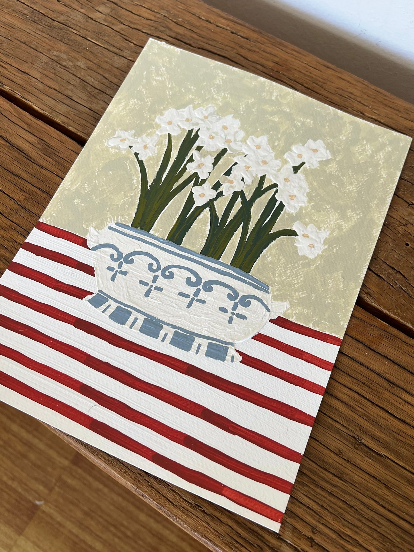 Paperwhites on Paper