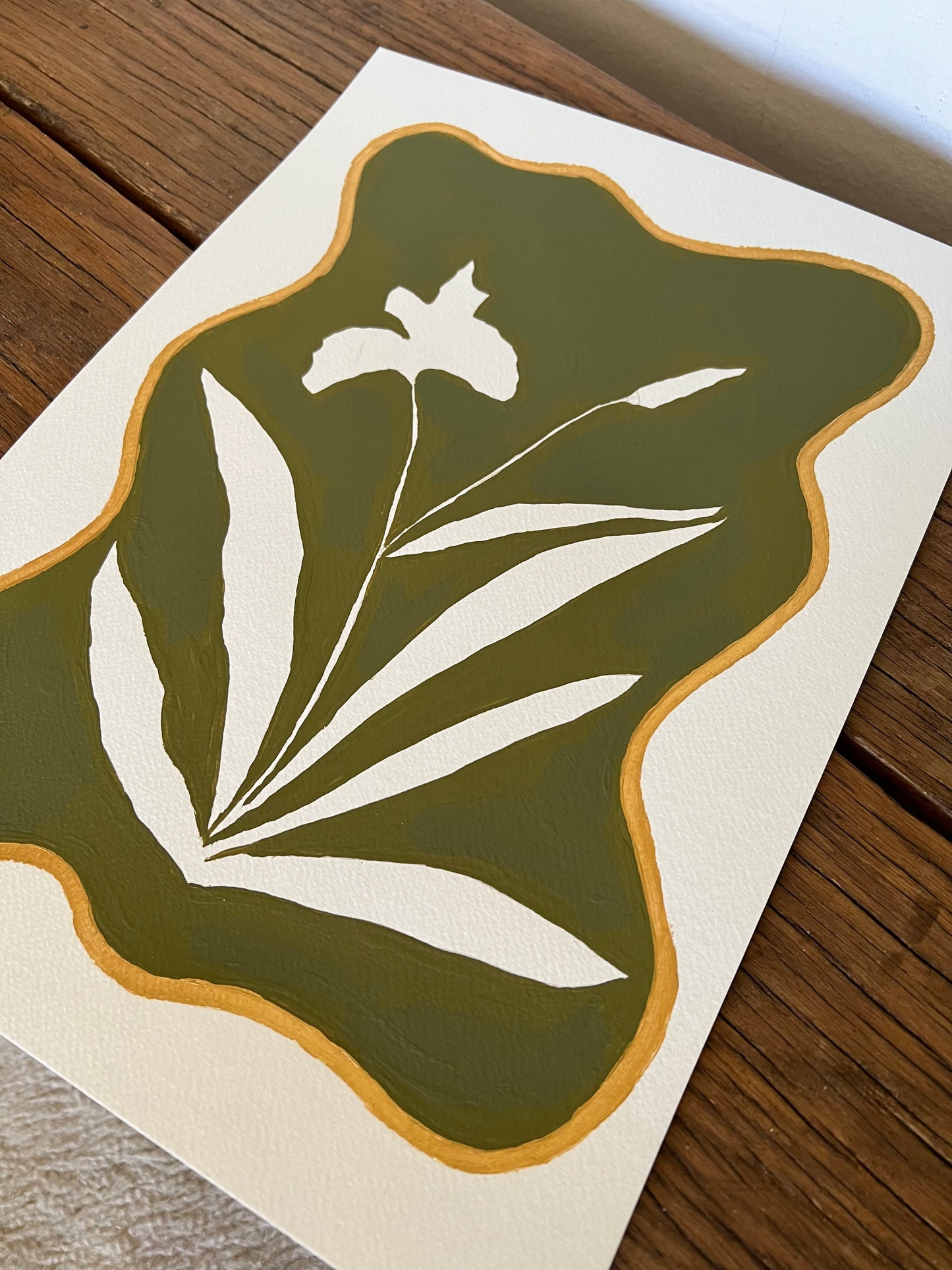 Abstract Florals on Paper II