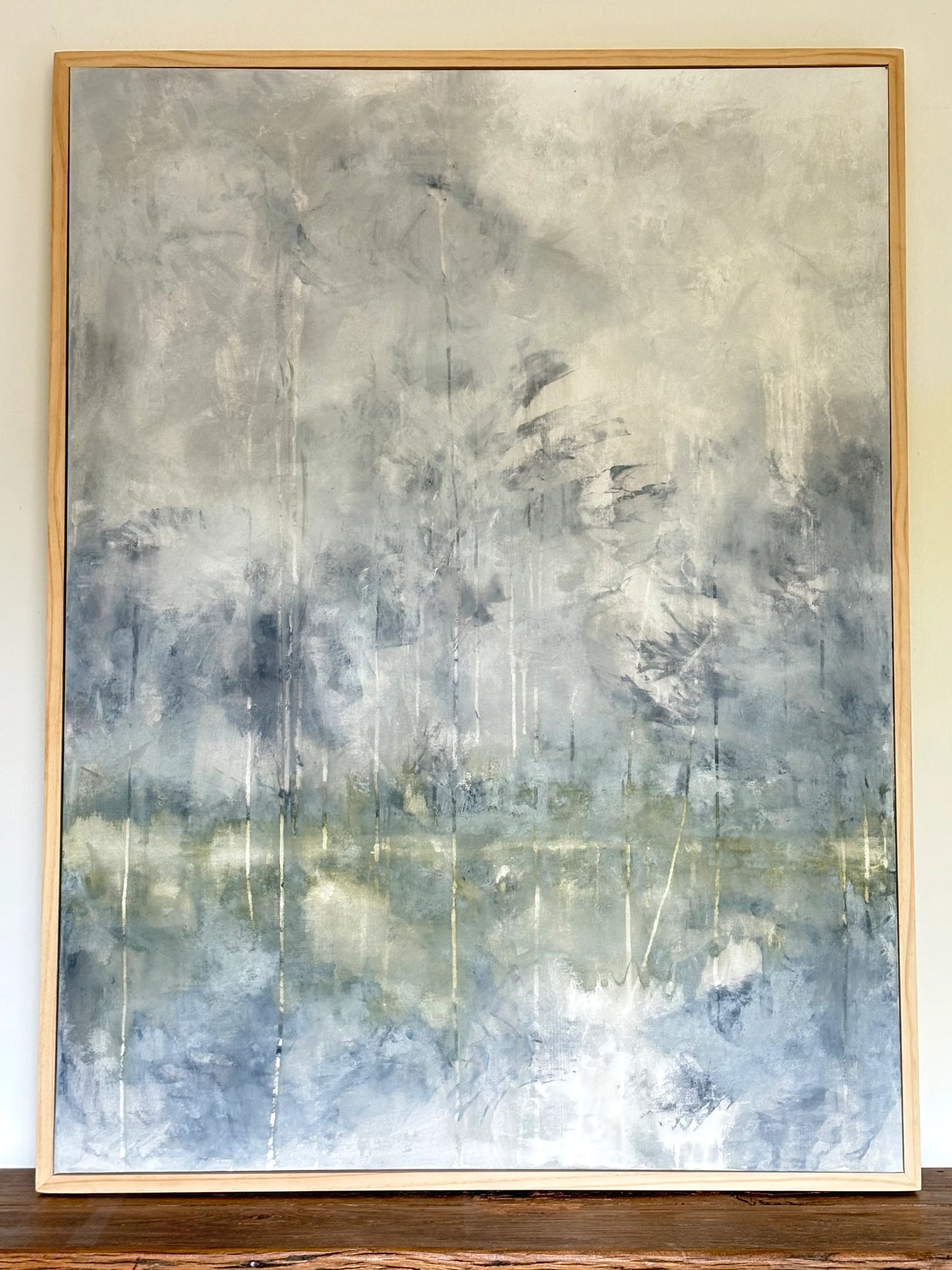 “Color de Baile” XXI with pine frame