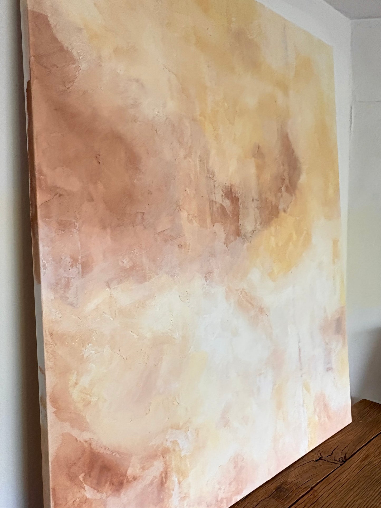 “Color de Baile” XXI with pine frame