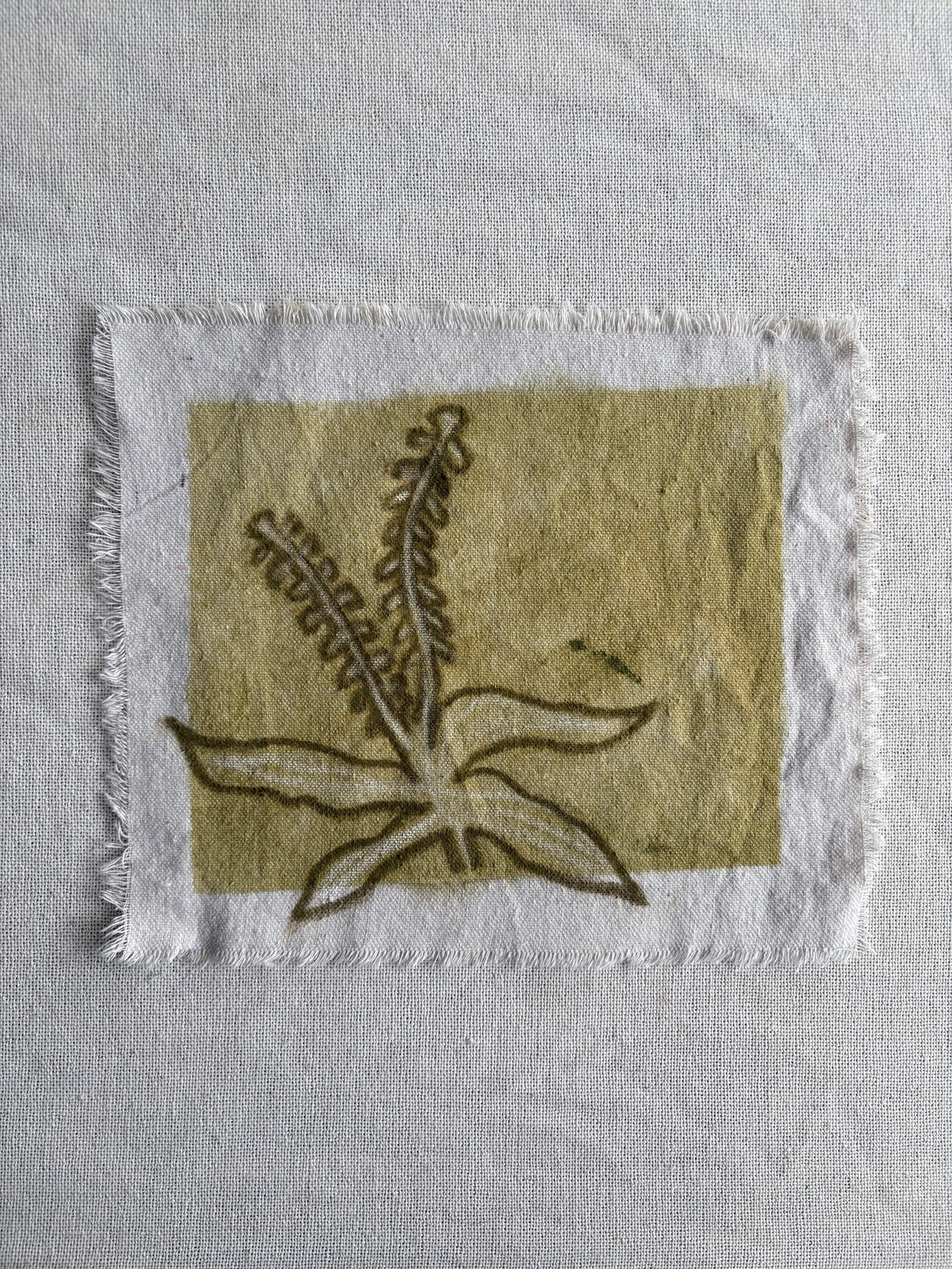 Abstract Florals on cloth VI