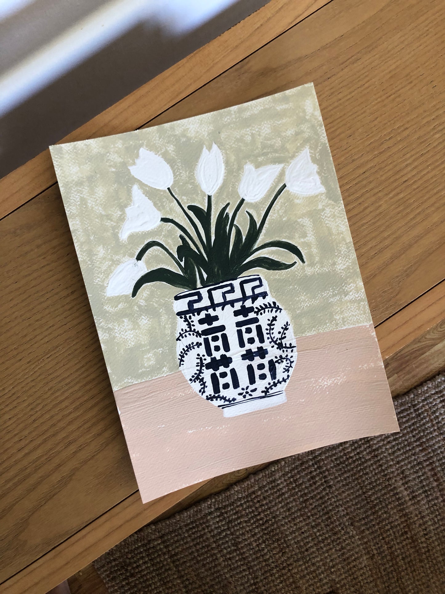 Tulips and Chinoiserie