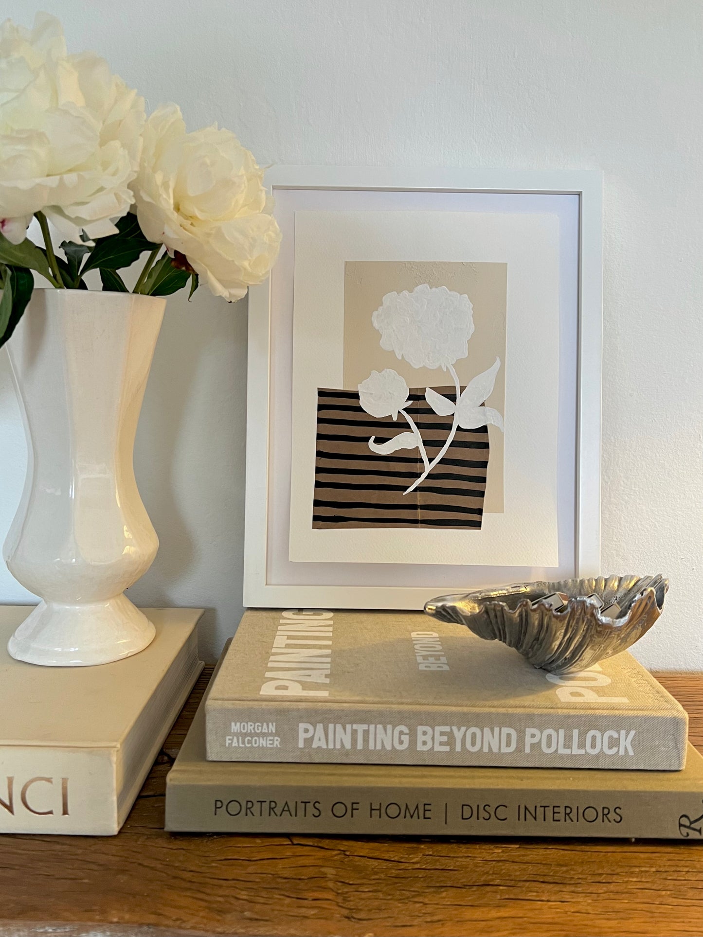 ‘Peonies’ lV on Paper