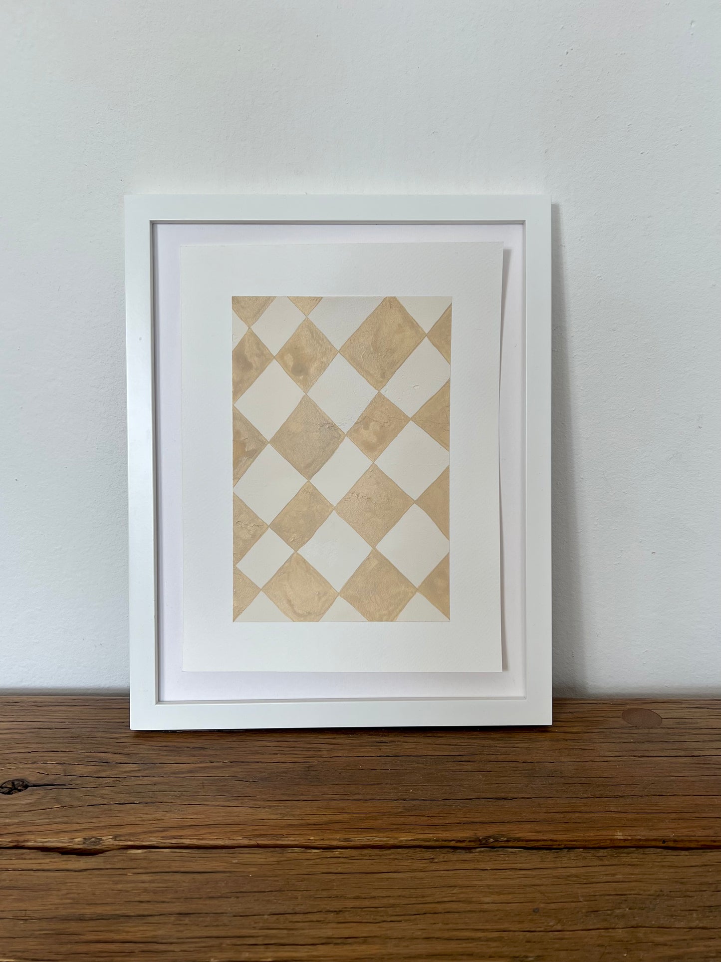 Harlequin’ XV on Paper