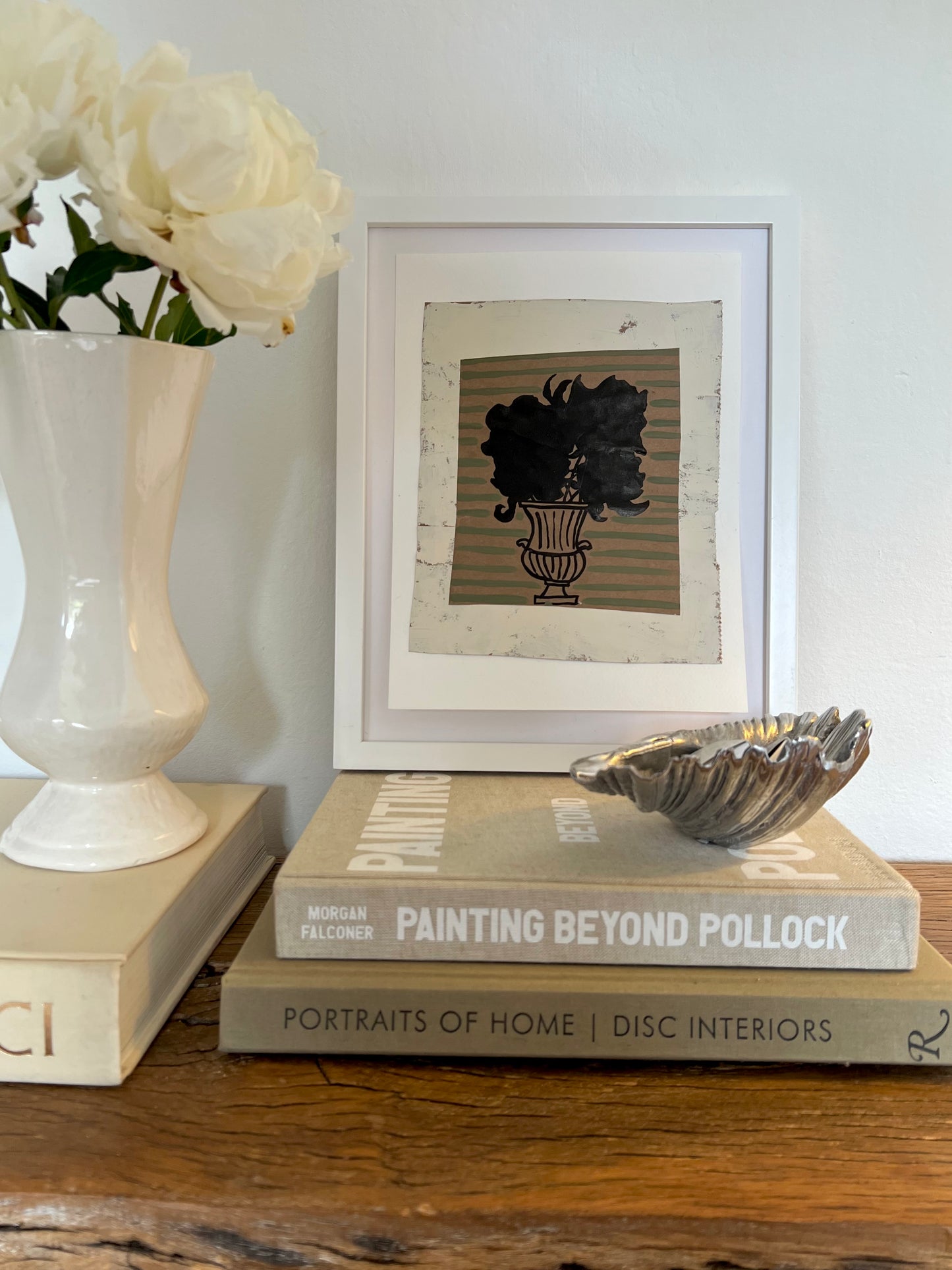 ‘Peonies’ VII on Paper