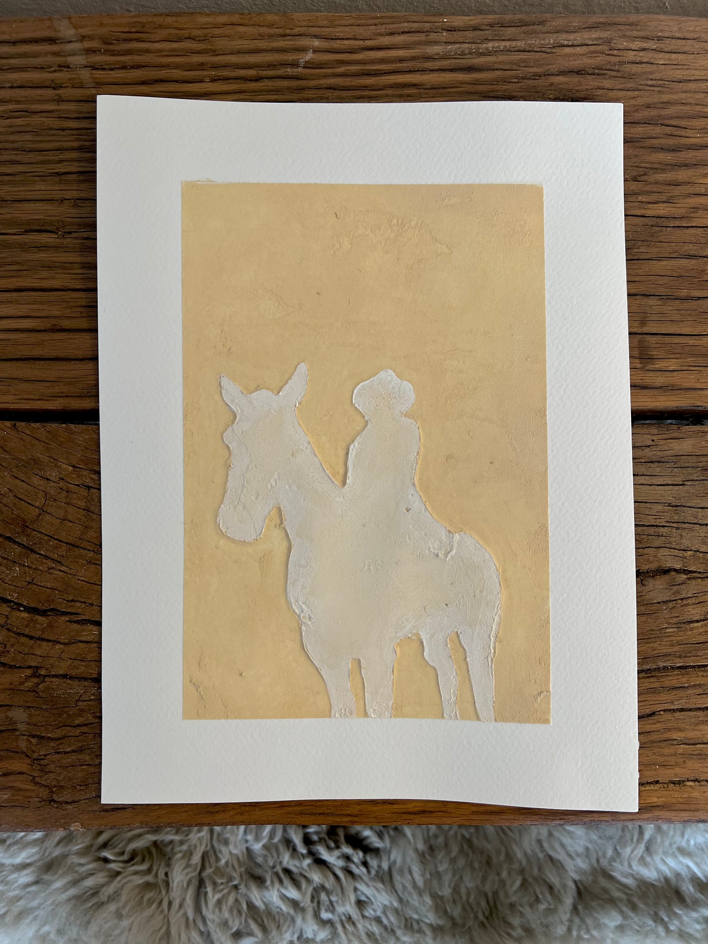 Cowboy IV on Paper