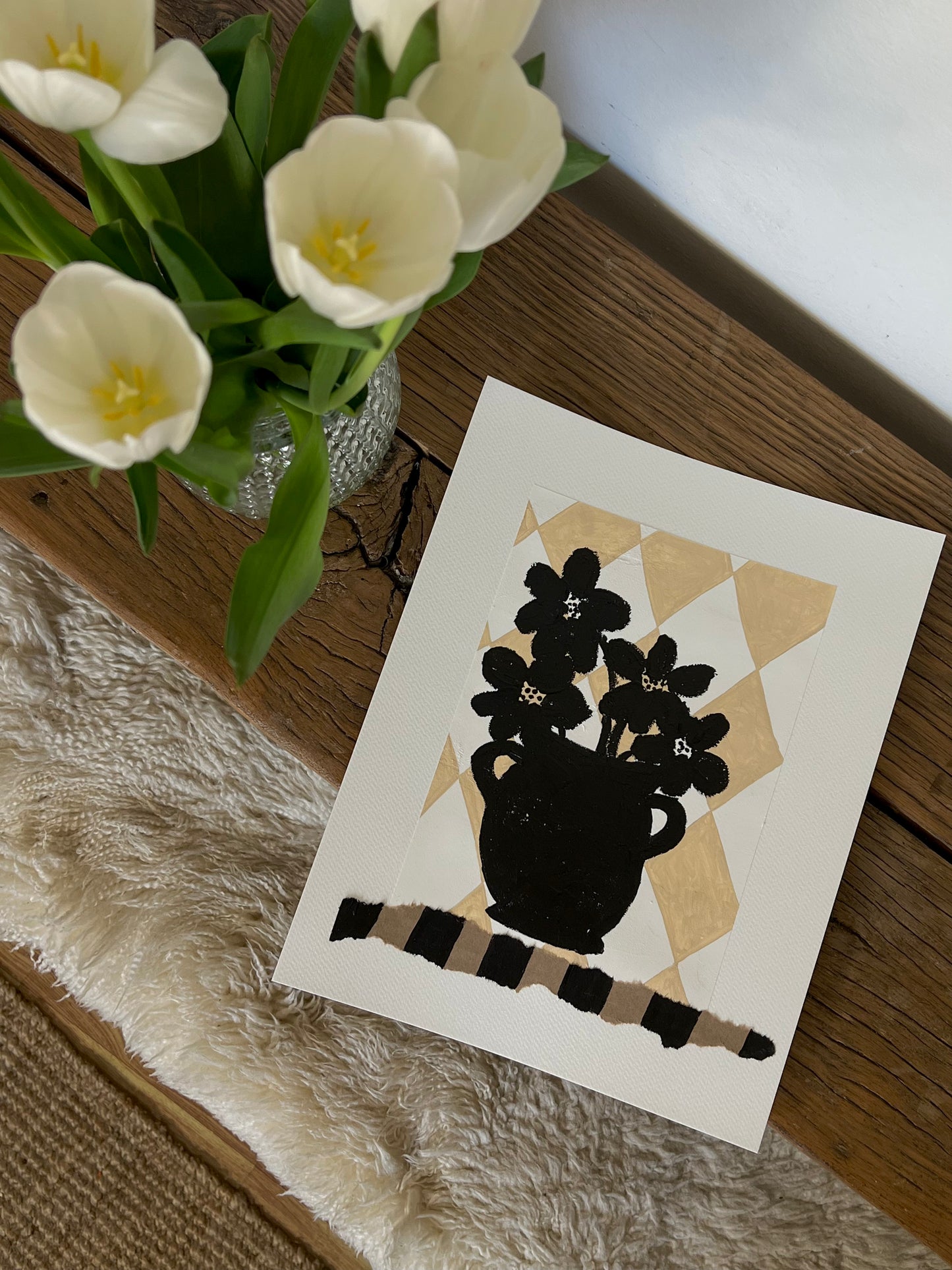 Fleur on paper lll