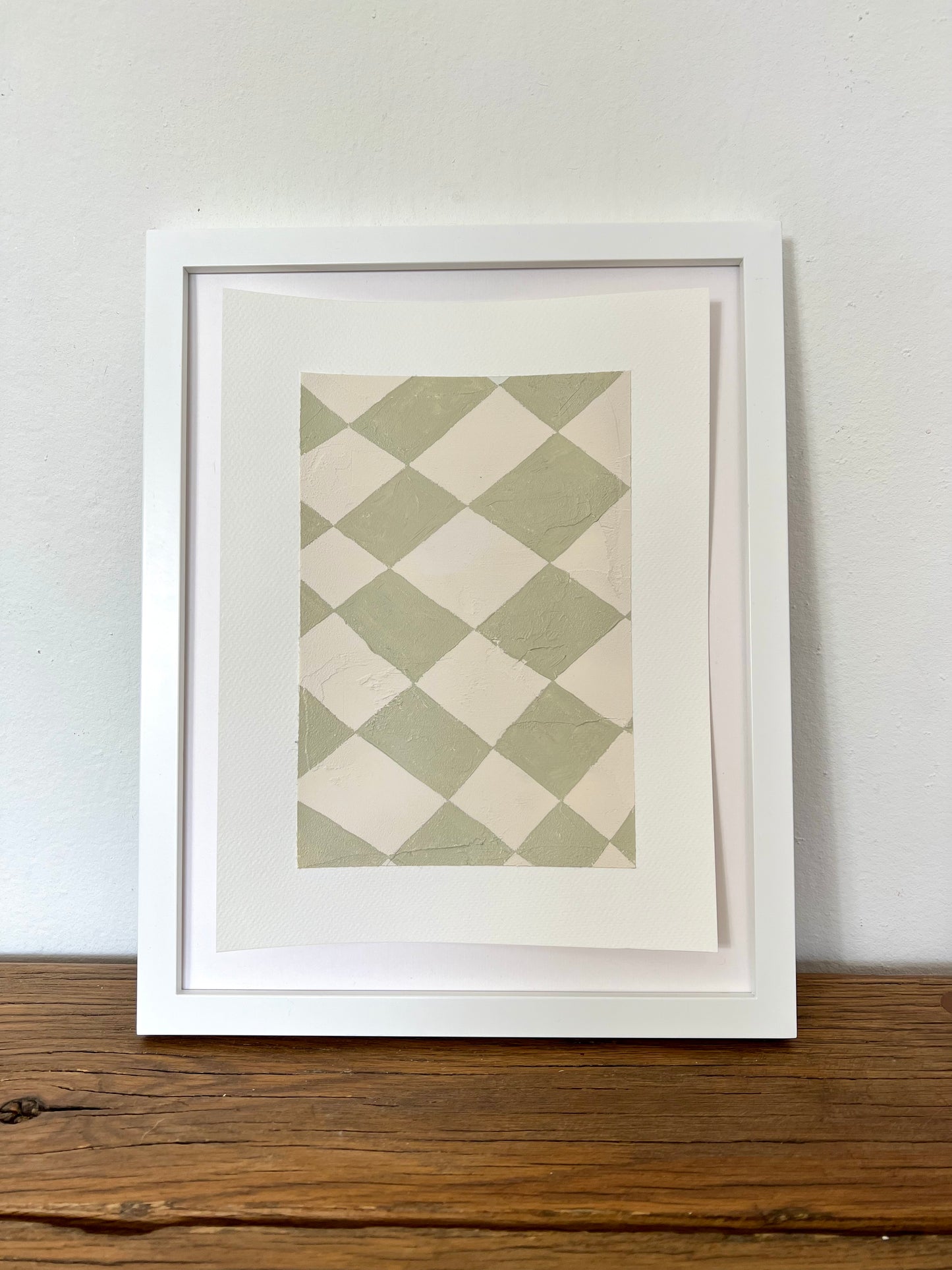 ‘Harlequin Sage’ on paper IV