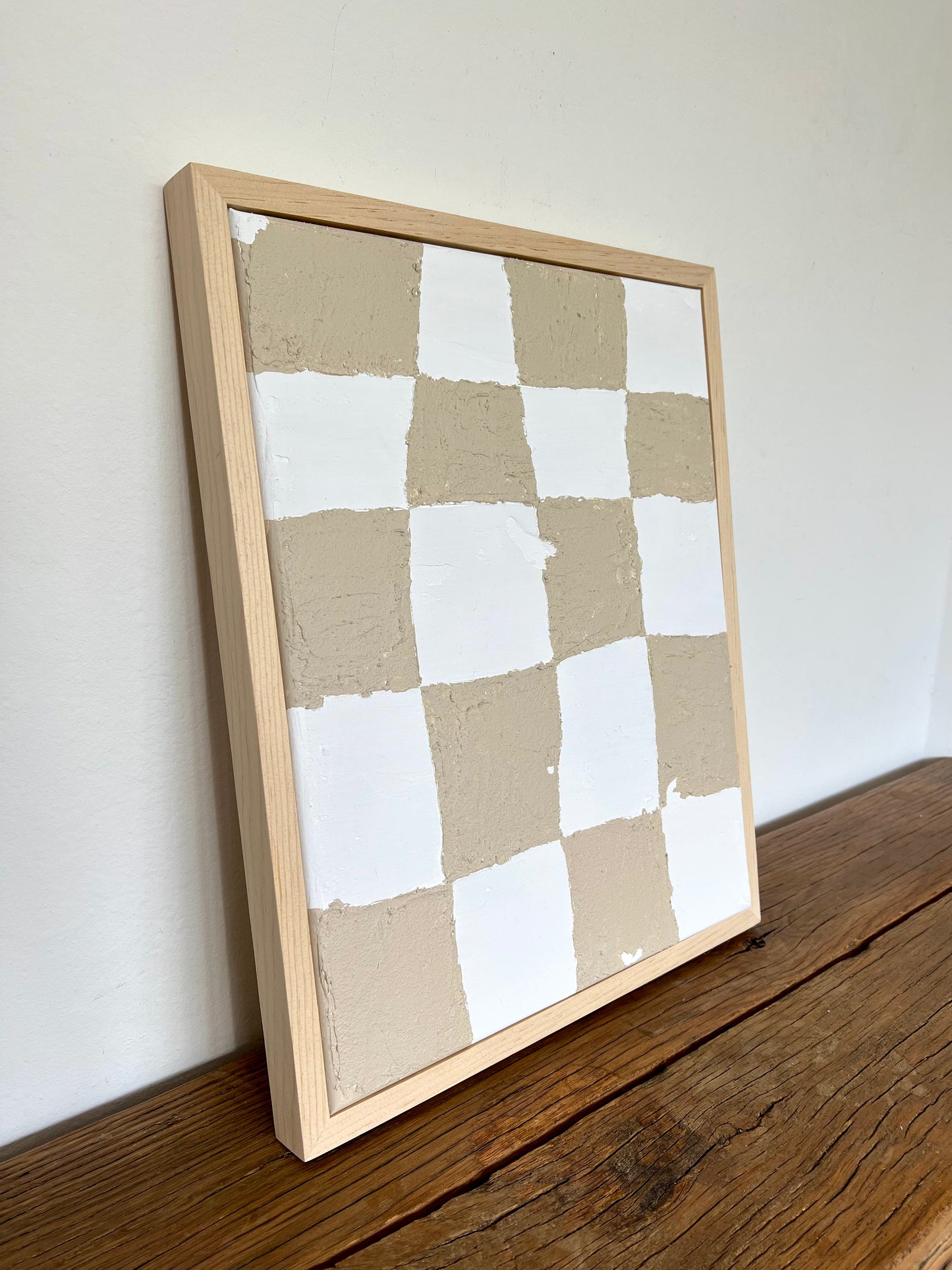 Tan Checker Board