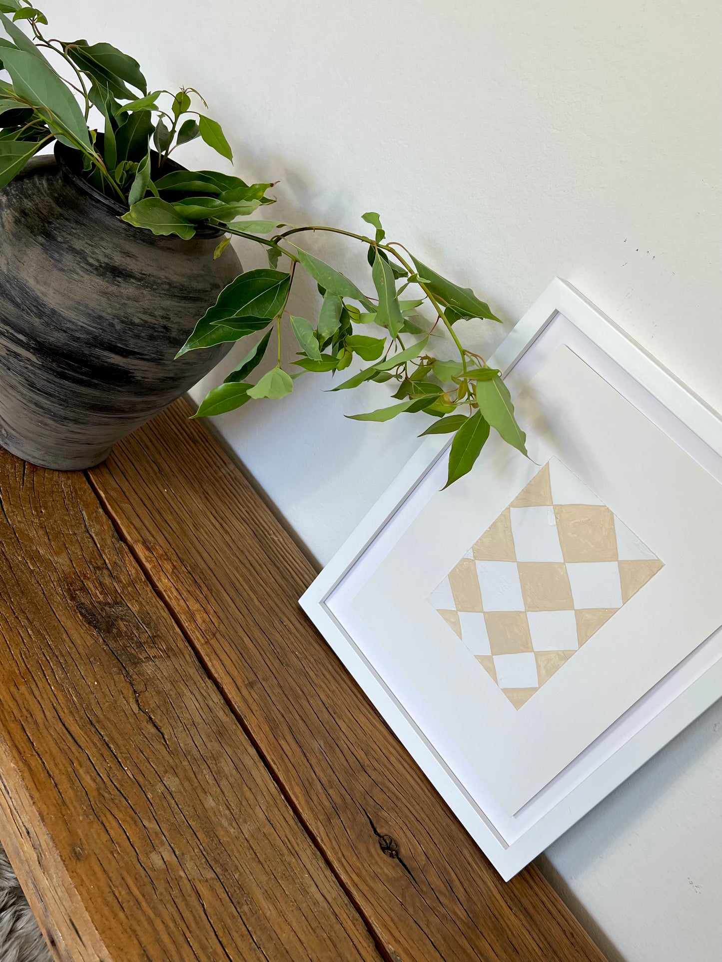 ‘Harlequin’ on paper Xl