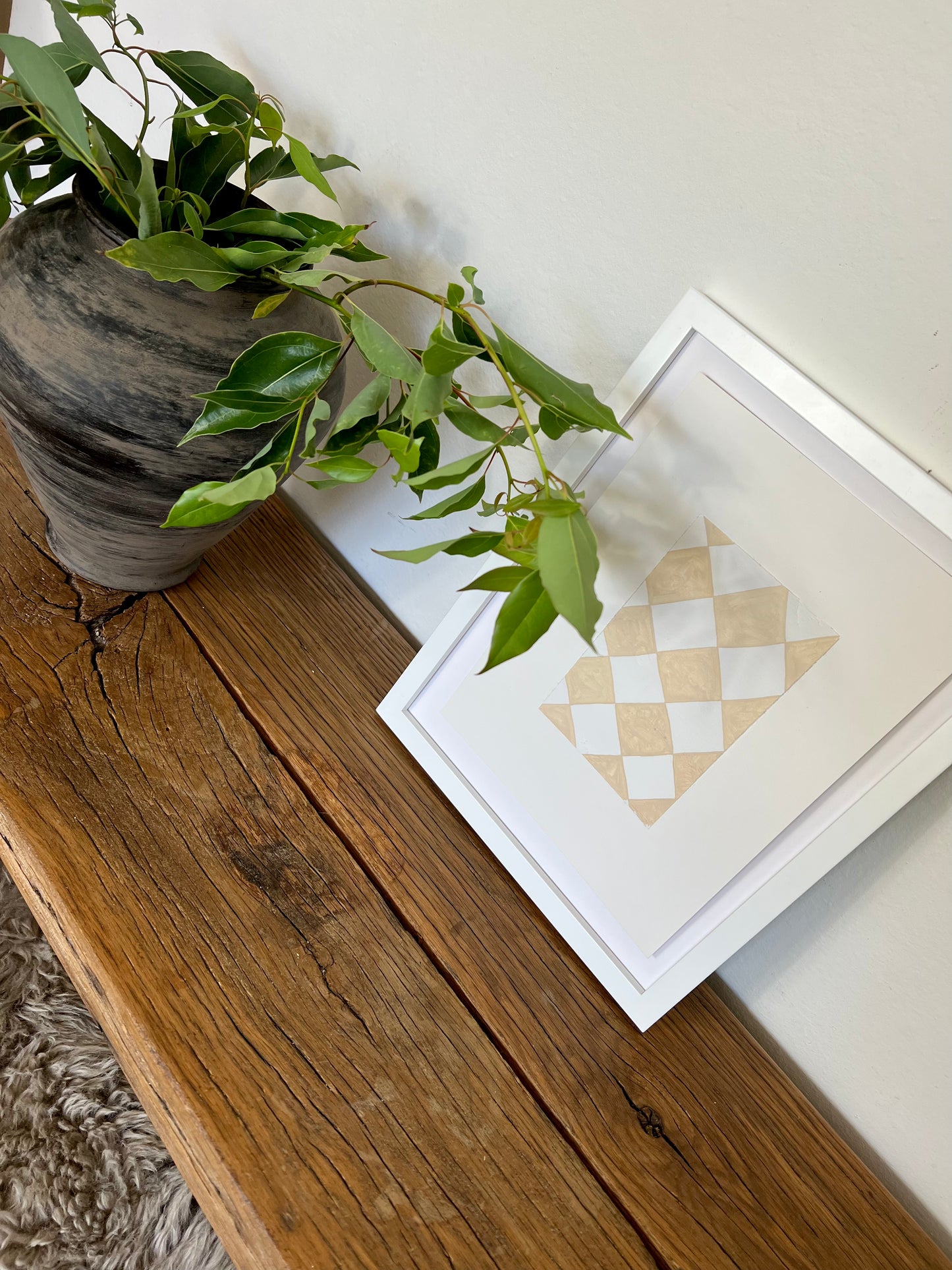 ‘Harlequin’ on paper Xlll