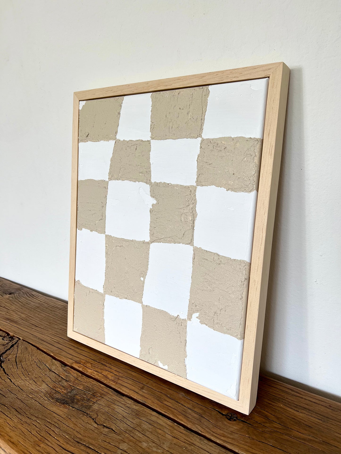 Tan Checker Board