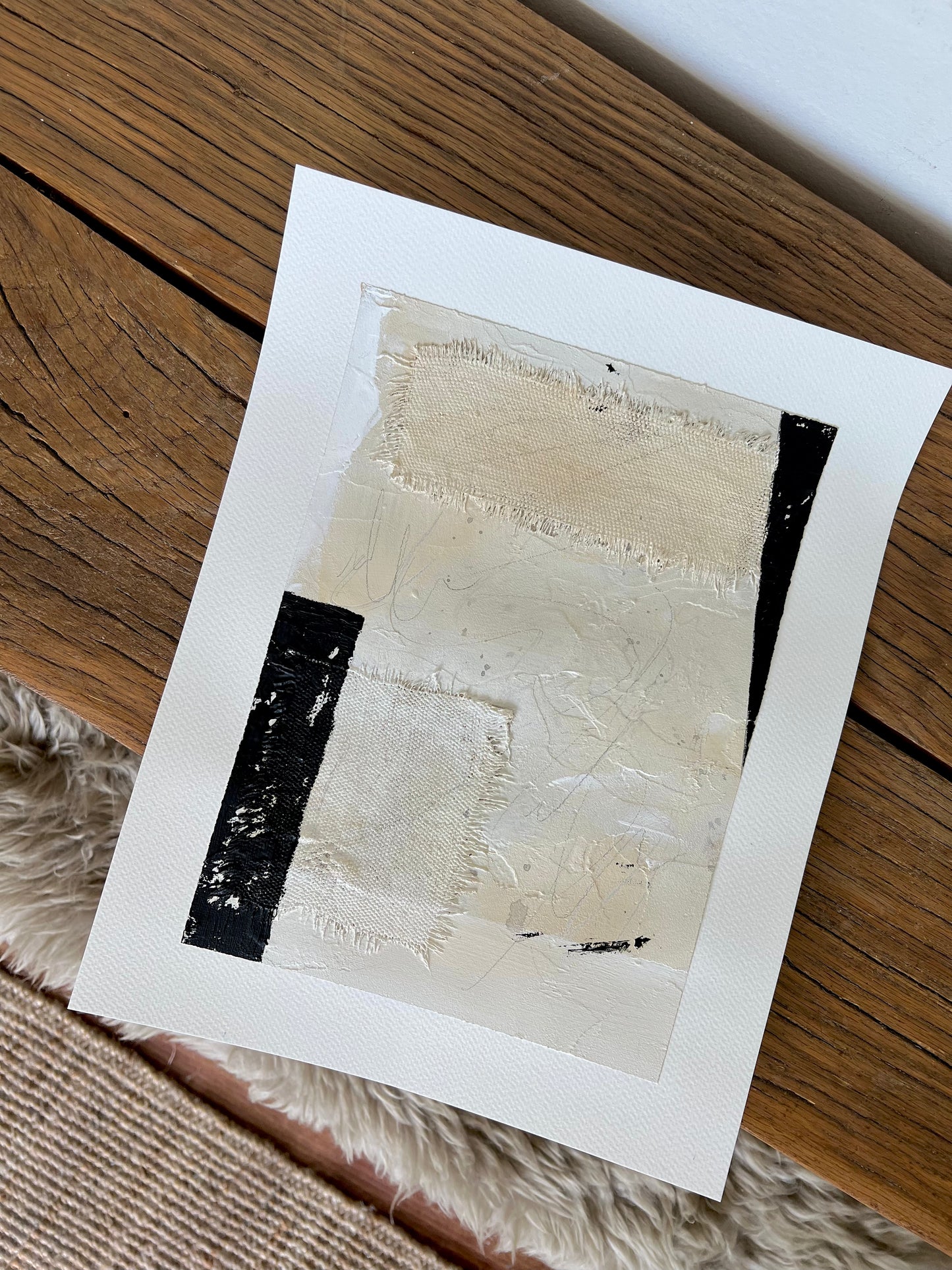 ‘Collected’ on paper X