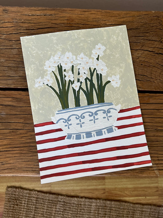 Paperwhites on Paper