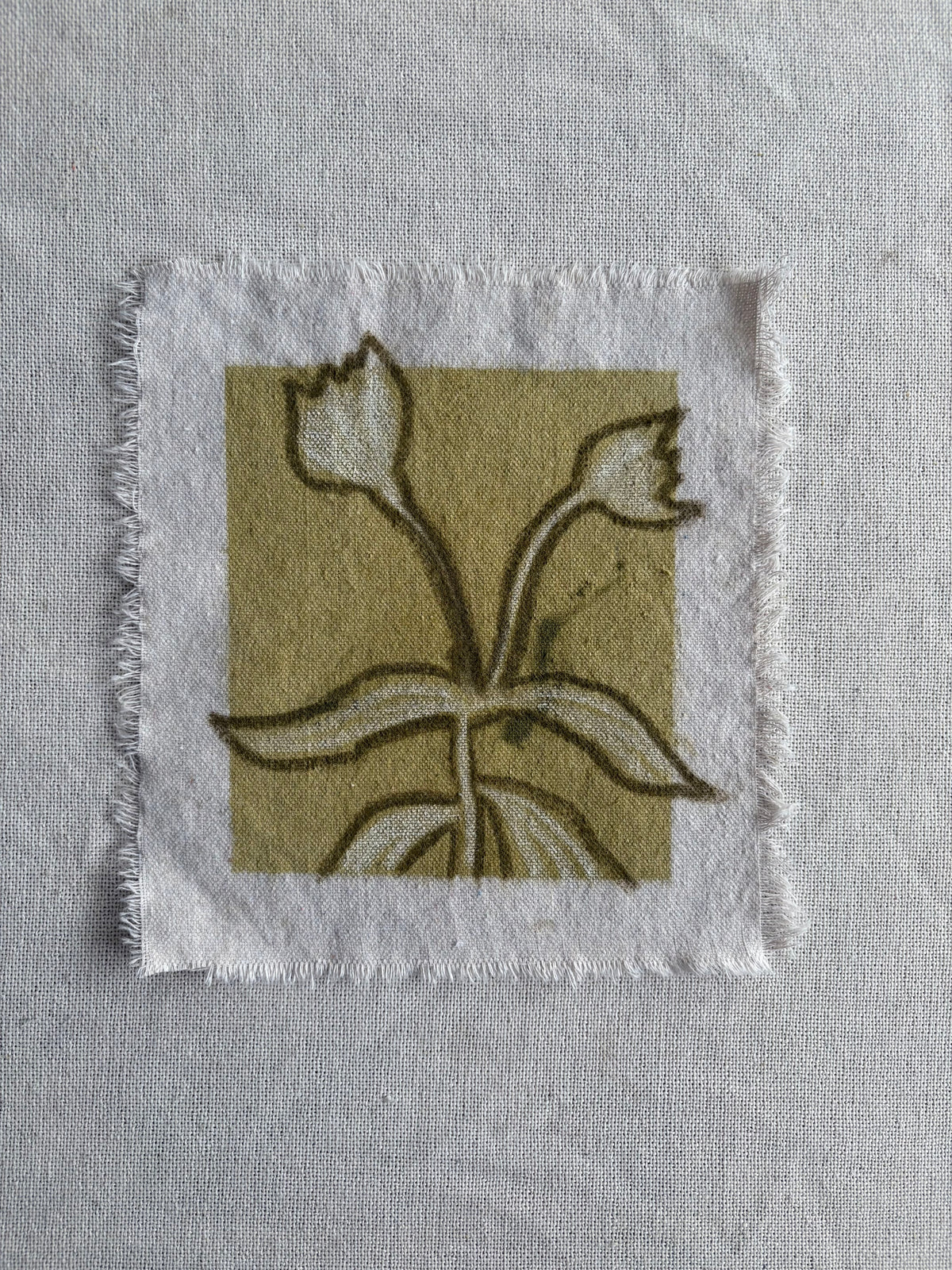 Abstract Florals on cloth II