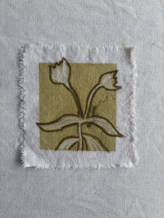 Abstract Florals on cloth II