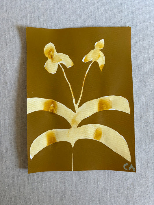 ‘Abstract Florals’ on paper XXI
