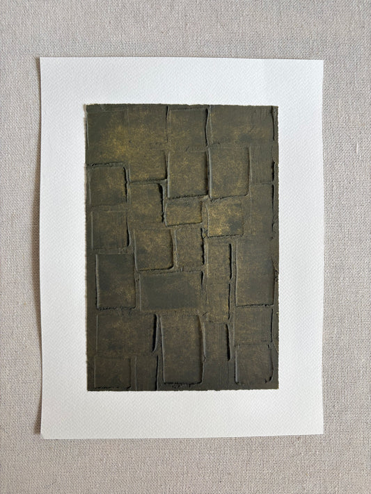 Cubos Verde on paper